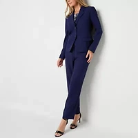 Black Label by Evan-Picone Womens Classic Fit Suit Jacket