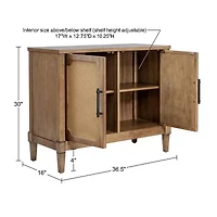 Martha Stewart Salina Accent Cabinet