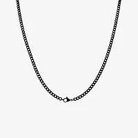 Mens Green Cubic Zirconia Stainless Steel Hypoallergenic 26 Inch Pendant Necklace