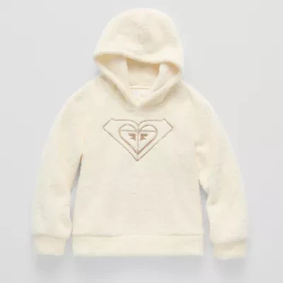 Roxy Big Kid Girls Long Sleeve Embroidered Hoodie