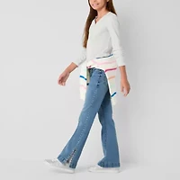Thereabouts Little & Big Kid Girls Embellished Flare Leg Jean