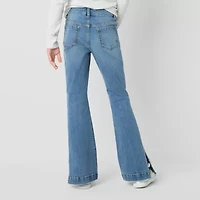 Thereabouts Little & Big Kid Girls Embellished Flare Leg Jean