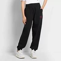 PUMA Big Kid Girls Cuffed Loose Fit Fleece Jogger Pant