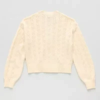 Thereabouts Little & Big Kid Girls Long Sleeve Button Cardigan