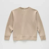 Xersion Double-Knit Little & Big Kid Boys Crew Neck Long Sleeve Sweatshirt
