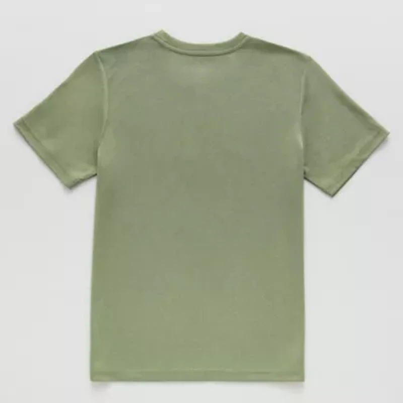 Xersion Performance Little & Big Kid Boys Crew Neck Short Sleeve Regular Fit Graphic T-Shirt