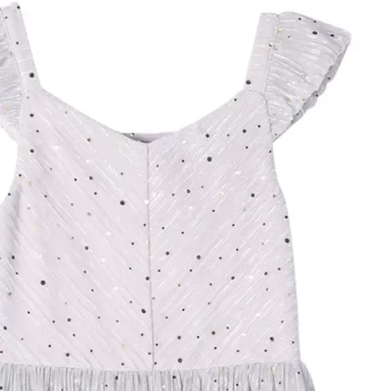 Lilt Big Kid Girls Short Sleeve Party Dress