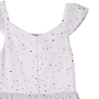 Lilt Big Kid Girls Short Sleeve Party Dress