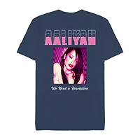 Mens Short Sleeve Aaliyah Graphic T-Shirt
