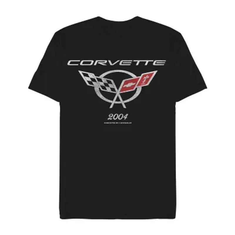 Mens Short Sleeve Corvette Graphic T-Shirt