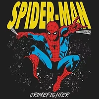 Mens Short Sleeve Spiderman Graphic T-Shirt