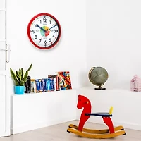Westclox 12" Time Teacher Silent/Non-Ticking Wall Clock