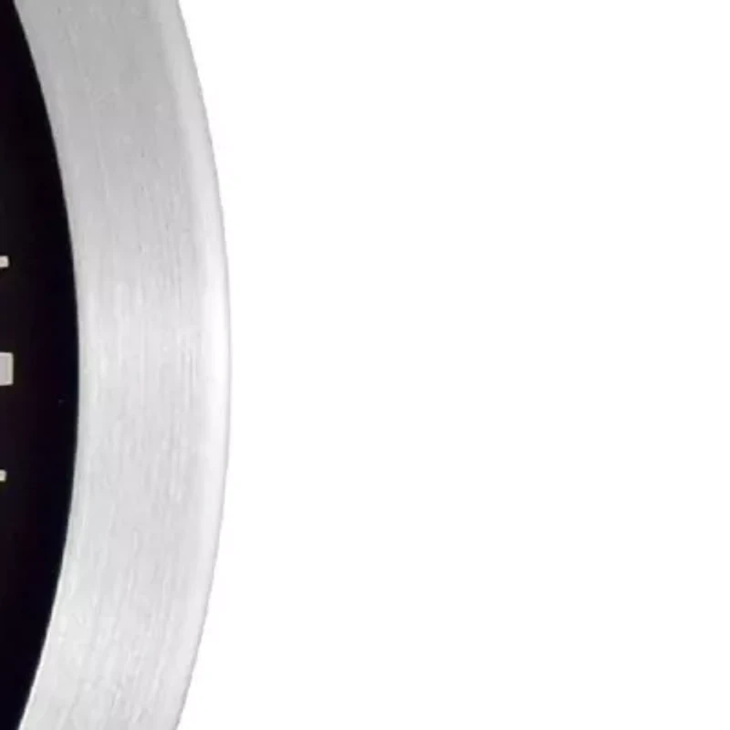 Westclox 9" Aluminum Wall Clock