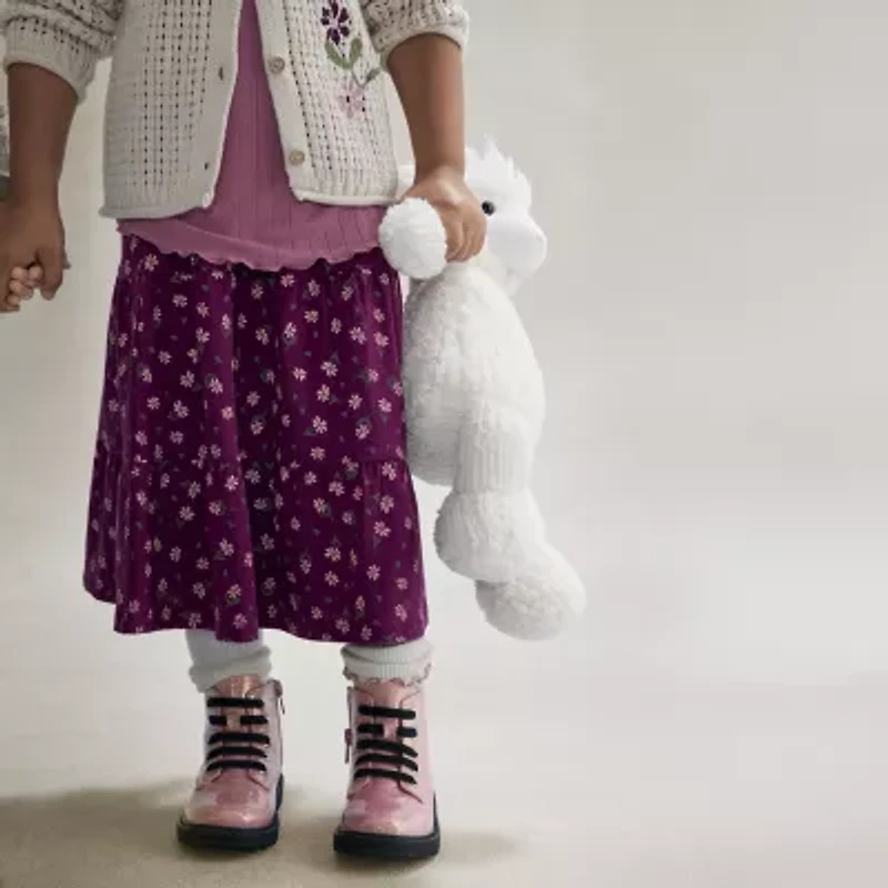 Okie Dokie Toddler & Little Girls Midi A-Line Skirt