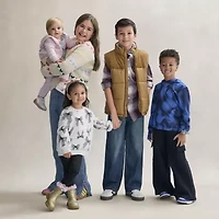 Okie Dokie Toddler & Little Girls Fleece Skinny Full Length Leggings