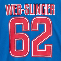 Disney Collection Little & Big Kid Boys Crew Neck Spiderman Short Sleeve Jersey