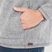 Hallstatt® Mens Mock Neck Long Sleeve Quarter-Zip Pullover