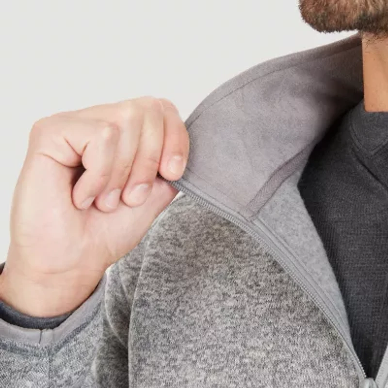 Hallstatt® Mens Mock Neck Long Sleeve Quarter-Zip Pullover