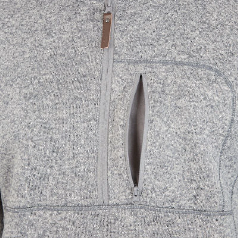 Hallstatt® Mens Mock Neck Long Sleeve Quarter-Zip Pullover