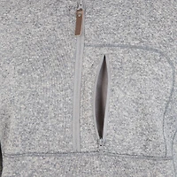 Hallstatt® Mens Mock Neck Long Sleeve Quarter-Zip Pullover