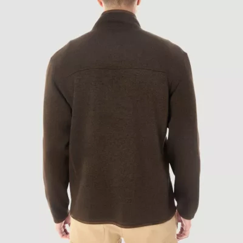 Hallstatt® Mens Mock Neck Long Sleeve Quarter-Zip Pullover