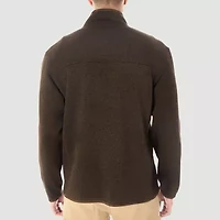 Hallstatt® Mens Mock Neck Long Sleeve Quarter-Zip Pullover