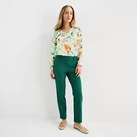 Liz Claiborne Womens Slim Pant