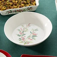 Certified International Holly And Vines Stoneware Serving Bowl
