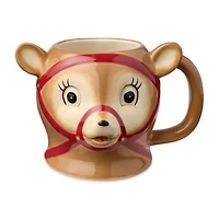 Certified International Santa'S Retro Christmas 4-pc. Holiday Coffee Mug
