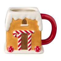 Certified International Santa'S Retro Christmas 4-pc. Holiday Coffee Mug