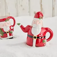 Certified International Nutcracker Parade Ceramic Teapot