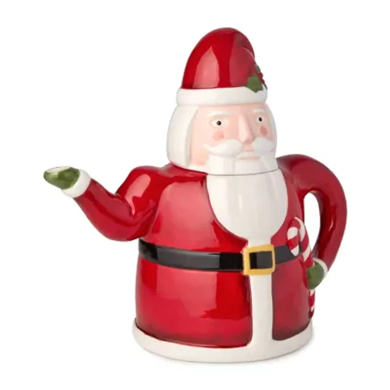 Certified International Nutcracker Parade Ceramic Teapot