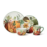Certified International Harvest Fields 16-pc. Ceramic Dinnerware Set