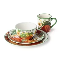 Certified International Harvest Fields 16-pc. Ceramic Dinnerware Set