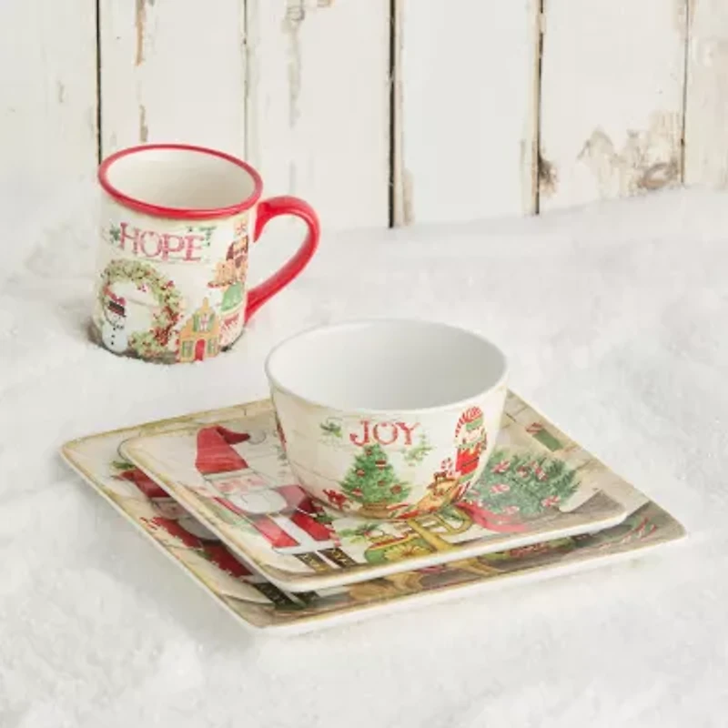 Certified International Nutcracker Parade 16-pc. Ceramic Dinnerware Set