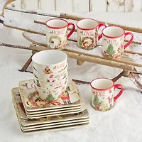 Certified International Nutcracker Parade 16-pc. Ceramic Dinnerware Set