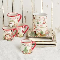 Certified International Nutcracker Parade 16-pc. Ceramic Dinnerware Set