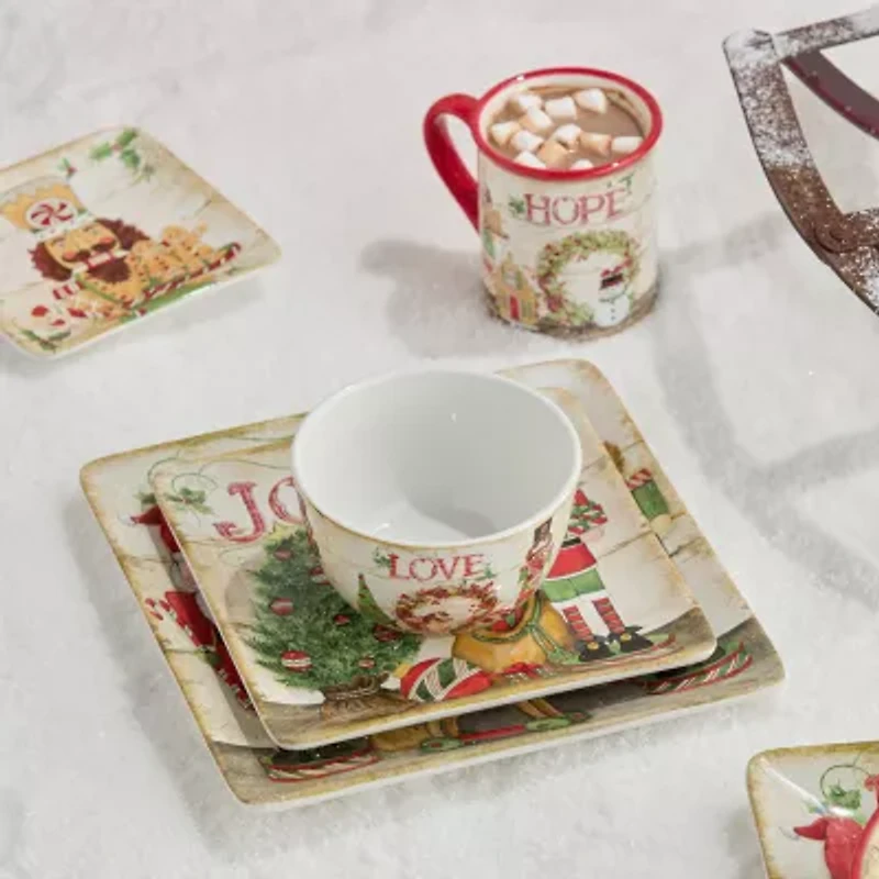 Certified International Nutcracker Parade 16-pc. Ceramic Dinnerware Set