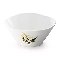 Certified International Holly And Vines Stoneware Serving Bowl