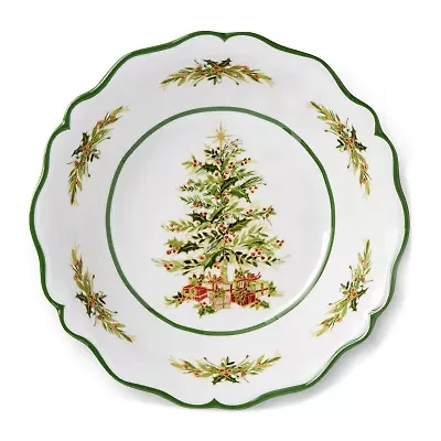 Certified International Holly Tree 4-pc. Melamine Soup Bowl