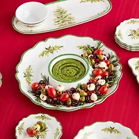 Certified International Holly Tree 2-pc. Serving Set