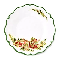 Certified International Holly Tree 4-pc. Melamine Salad Plate