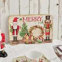 Certified International Nutcracker Parade Ceramic Serving Platter