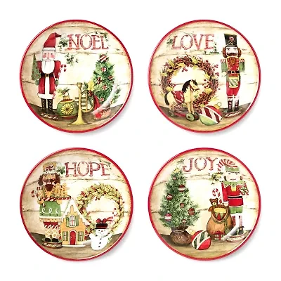 Certified International Nutcracker Parade 4-pc. Ceramic Soup Bowl