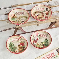 Certified International Nutcracker Parade 4-pc. Ceramic Soup Bowl