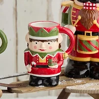 Certified International Nutcracker Parade 4-pc. Holiday Coffee Mug