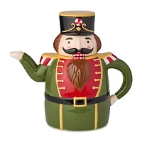 Certified International Nutcracker Parade Ceramic Teapot