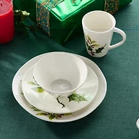Certified International Holly And Vines 16-pc. Stoneware Dinnerware Set