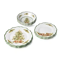 Certified International Holly Tree 12-pc. Melamine Dinnerware Set