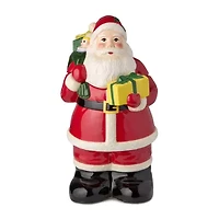 Certified International Santa'S Retro Christmas Ceramic Cookie Jar